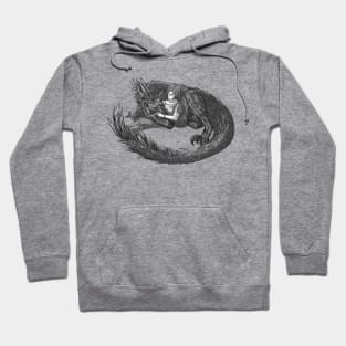 Sleepy Dinosaur Hoodie